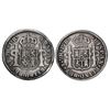 Image 2 : Lot of two Potosi, Bolivia, bust 2 reales, Charles III, 1776 JR and PR.