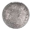 Image 1 : Potosi, Bolivia, bust 1 real, Charles IV, 1808 PJ, PCGS MS 63.