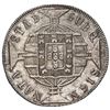 Image 2 : Brazil (Rio mint), 960 reis, Pedro I, 1824-R, struck over a Santiago, Chile, "volcano" peso dated 18