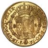 Image 2 : Santiago, Chile, gold bust 8 escudos, Charles IV (bust of Charles III), 1805 FJ, rare.