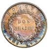 Image 2 : Bogota, Colombia, 2 reales, 1850, NGC AU 53.