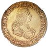 Image 1 : Lima, Peru, gold bust 8 escudos, Ferdinand VI, 1758/7 JM, NGC AU details / mount removed.