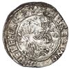 Image 2 : Seville, Spain, 1 real, Ferdinand-Isabel, three-dot columns flanking shield, mintmark S on reverse.