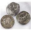 Image 2 : Lot of three Seville, Spain, 1R, Ferdinand-Isabel, assayer *, various varieties.