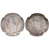 Image 1 : Venezuela (struck at the Paris mint), 10 centavos, 1876-A, serifed A, NGC AU details / cleaned.
