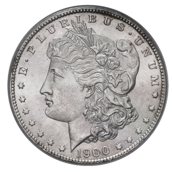 USA (Philadelphia Mint), Morgan silver dollar, 1900, PCGS MS64.