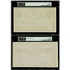 Image 2 : Lot of two Dominican Republic Deuda Consolidada notes, ex-Rudman: 10 pesos, 3-11-1875, serial 32780,
