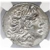 Image 1 : Kingdom of Thrace, AR tetradrachm, ca. 200-150 BC, name and types of Lysimachus of Thrace, NGC VF.