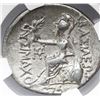 Image 2 : Kingdom of Thrace, AR tetradrachm, ca. 200-150 BC, name and types of Lysimachus of Thrace, NGC VF.