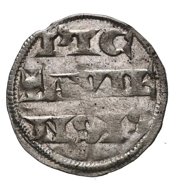 Anglo-Gallic, AR denier, Richard I ("lionheart"), Duke of Aquitaine (Count of Poitou, 1172-85), Poit