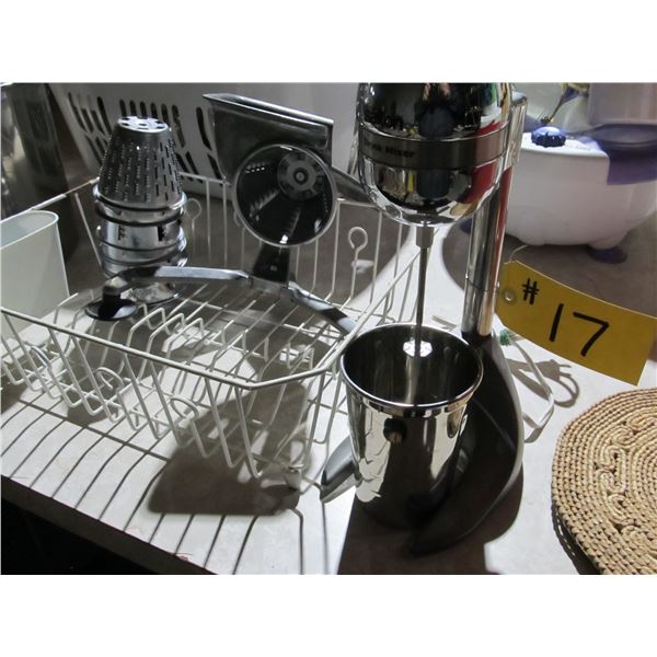 SALAD MACHINE/CHOPPER & MILK SHAKE MIXER