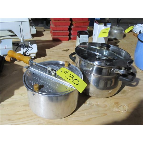 POPCORN MAKER, BLANCHER, ETC