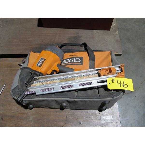 RIGID AIR NAILER AND CASE
