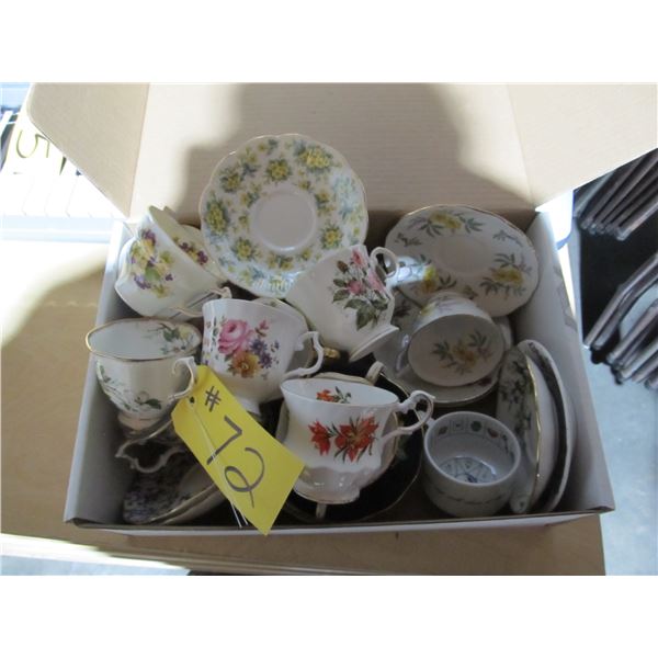 FINE BONE CHINA CUP & SAUCER SET