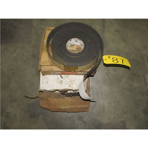 3 BOXES #60 CHAIN/FOAM INSULATION