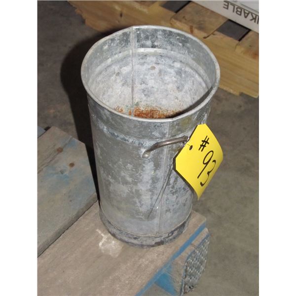 GALVANIZED CAN