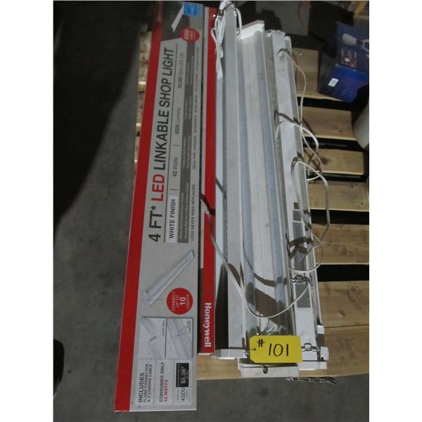 5 - 4' LED LIGHT FIXTURES (ALL FOR ONE MONEY)