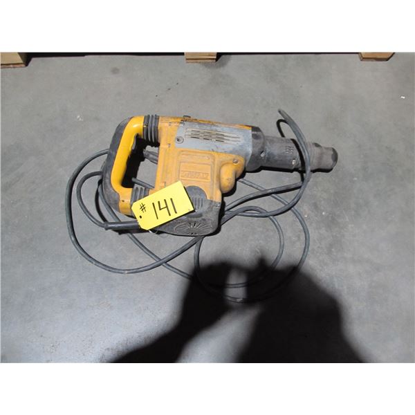DEWALT ELECTRIC JACK HAMMER (NO ATTACHMENTS)