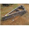 Image 1 : 7 - 15' X 2 X 4" TRUSSES (ALL FOR ONE MONEY)