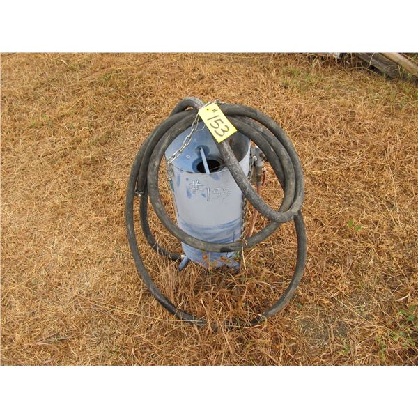 10 GALLON PRESSURE SANDBLASTER