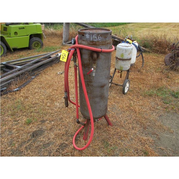 SHOP BUILT SAND BLASTER