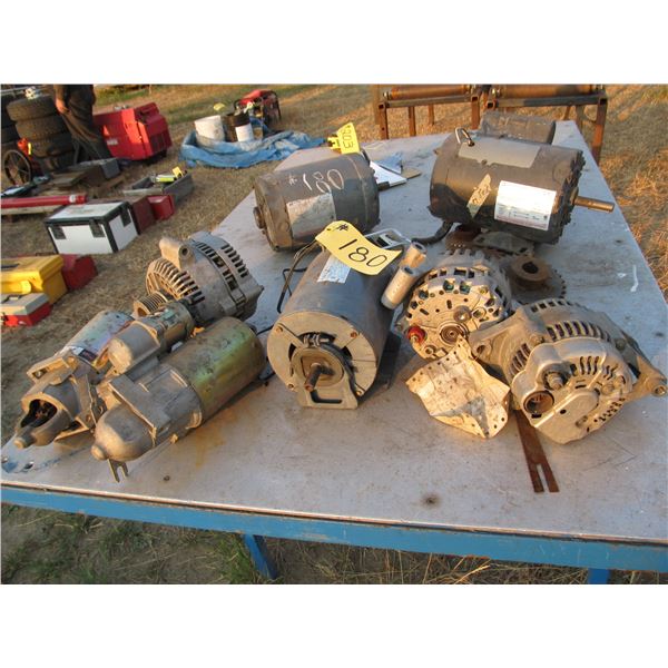 ALTERNATORS AND STARTERS