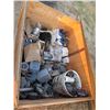 Image 1 : CRATE OF ELECTRICAL FITTINGS, COUPLERS & BREAKERS
