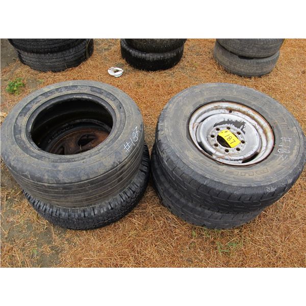 16" TIRES (SOME ON RIMS)