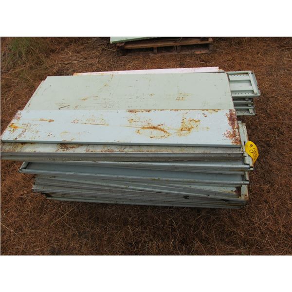 2 PALLETS OF SHELVING