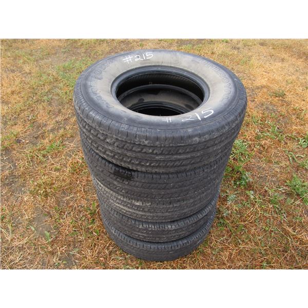 5 - 235/85/16 TIRES (POOR)