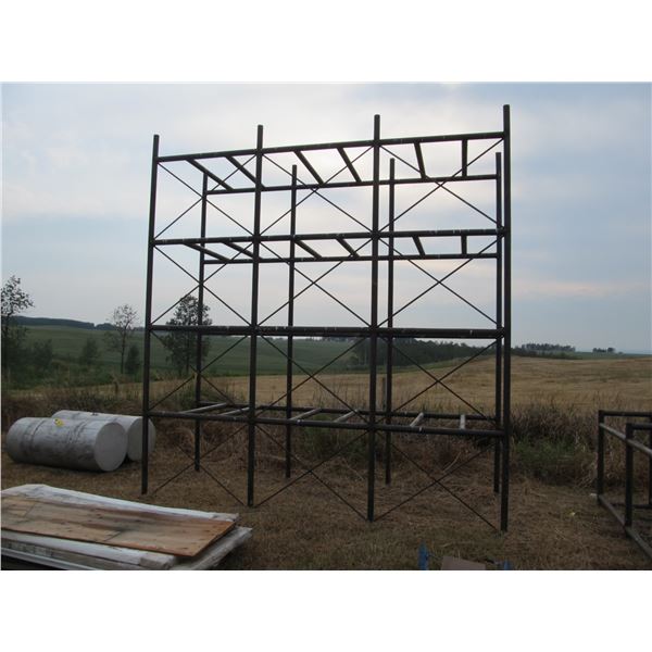 HEAVY DUTY 12' X 12' STEEL PALLET RACK