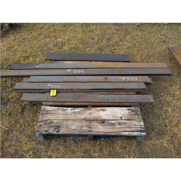 QUANTITY OF 3/4" X 4" FLAT IRON