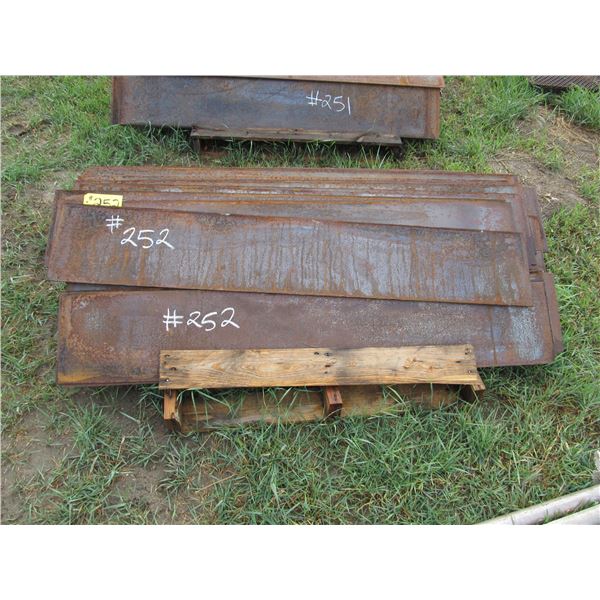 QUANTITY OF 1/8" X 12" X 4' SHEET METAL