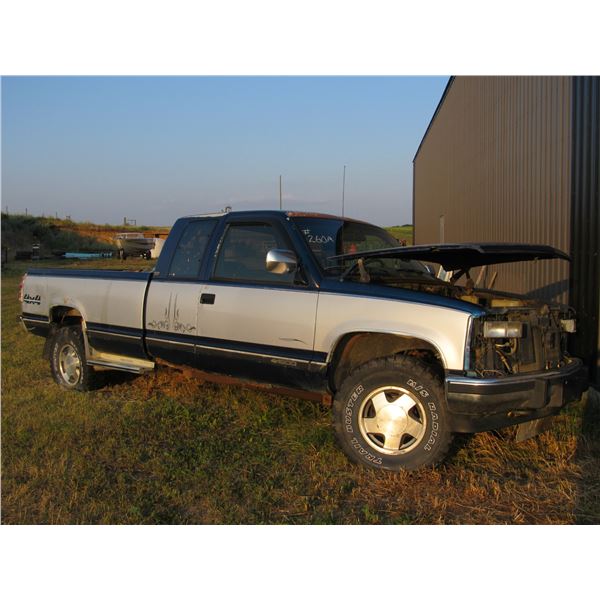1992 CHEV 1500 EXTENDED CAB LONG BOX