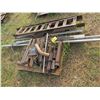 Image 1 : PILE OF ANGLE AND FLAT IRON, RAMP