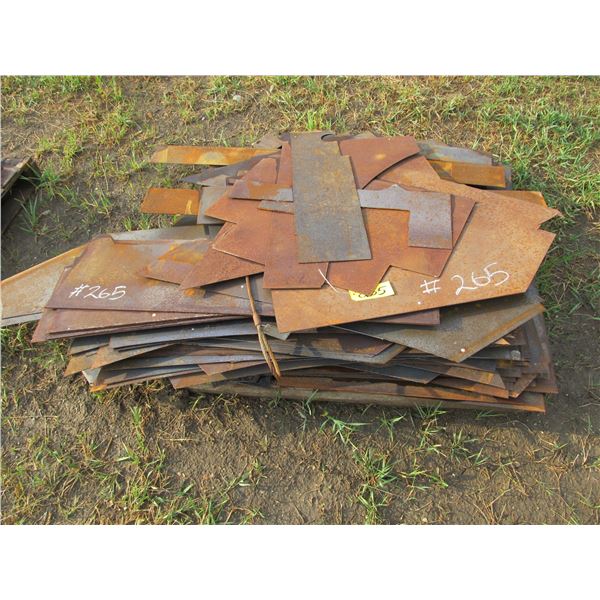 MISC. PLATE STEEL CUT OFFS