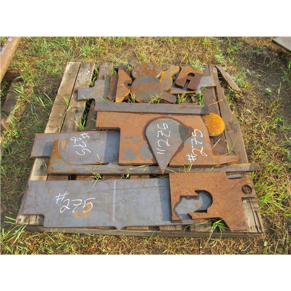 MISC 3/4" CUTOUTS AND MISC 2 3/8" PIPE