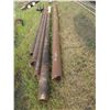 Image 1 : 5 PIECES OF 8"-10"PIPE (APPROX 20' LONG), APPROX 20 PIECES REBAR