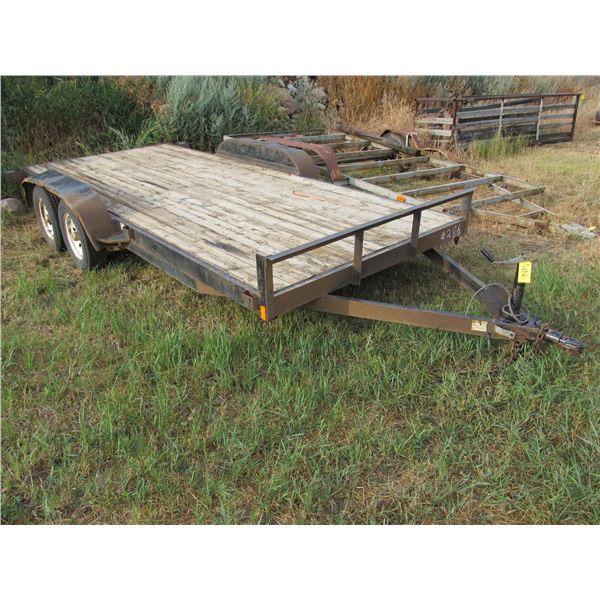 APPROX. 16' TANDEM AXLE CAR HAULER