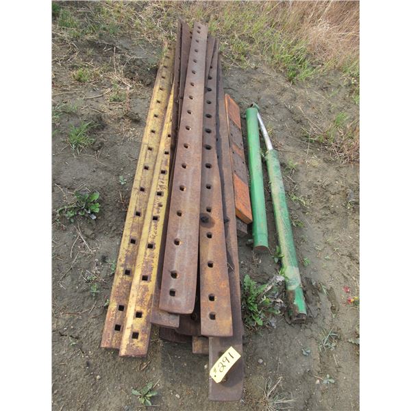 USED GRADER BLADES AND USED HYDRAULIC CYLINDERS