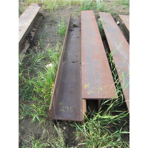 2 - 12" I-BEAMS (APPROX 9.5')