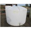 Image 1 : APPROX. 1250 GALLON POLY WATER TANK (CRACK/HOLE NEAR LID)