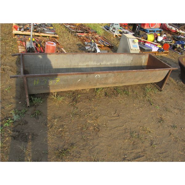 8' STEEL FEED/WATER TROUGH