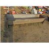Image 1 : 8' STEEL FEED/WATER TROUGH