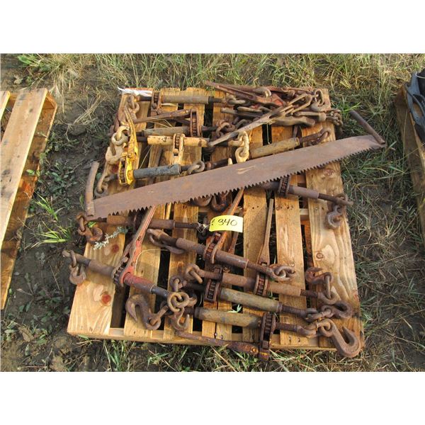 U TO ME SAW, RACHET BOOMER AND CHAIN BOOMERS