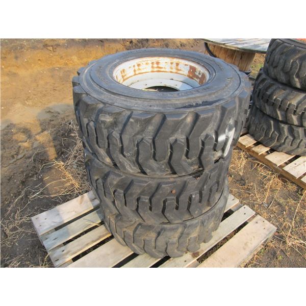 3 - 12 X 16.5 BOBCAT TIRES