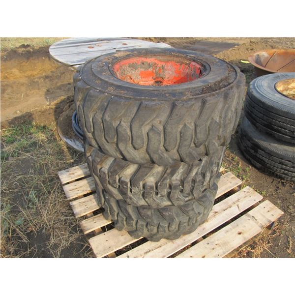 3 - 12 X 16.5 BOBCAT TIRES