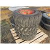 Image 1 : 3 - 12 X 16.5 BOBCAT TIRES