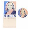 Image 1 : Arrow (2012-2020) - Moira Queen (Susanna Thompson) Button and Pamphlet Cover