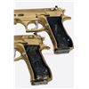 Image 5 : Bones (2001) - Set of 2 Gold Handguns used by Snoop Dogg (Jimmy Bones)